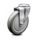 Service Caster 5 Inch Gray Polyurethane Wheel Swivel Bolt Hole Caster SCC-BH20S514-PPUB - alternate 1